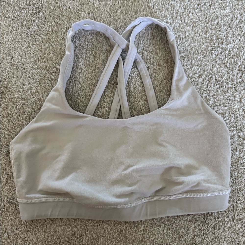 Lululemon Energy Bra Off White Size: 6